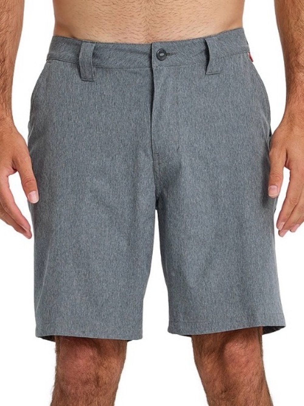 Quicksilver Ambhibian Men's Gray Performance Stretch Shorts